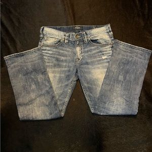 Silver men’s Zac jeans